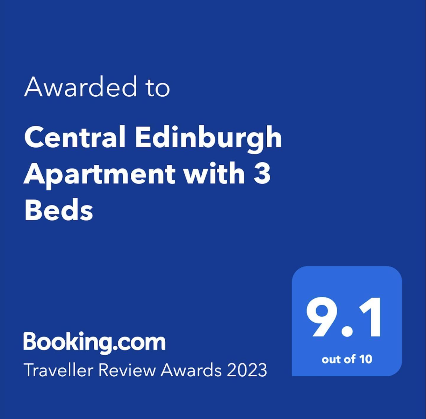 Traveller Award Winner 2024 - Edinburgh Apartment With 3 Beds Esterno foto